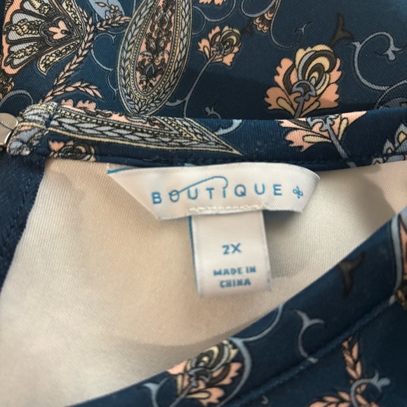 Women’s Plus Size Boutique Dress Size 2X - Picture 7 of 7